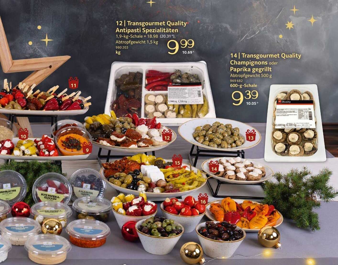 Transgourmet Quality Antipasti Spezialitäten