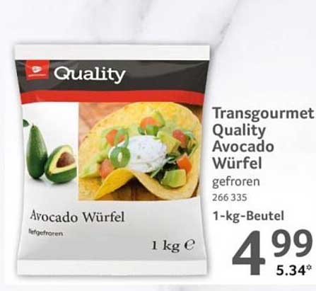 Transgourmet Quality Avocado Würfel 1 kg