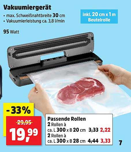 Vakuumiergerät - Perfekte Frische für Ihre Lebensmittel