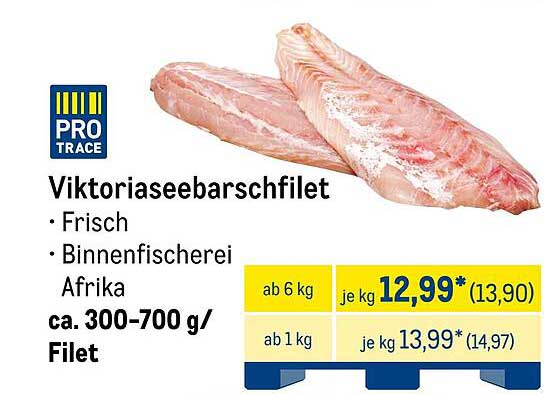 Viktoriasee barschfilet - Frisch und köstlich