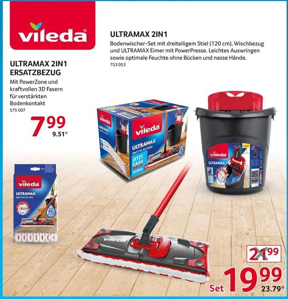 VILEDA ULTRAMAX 2IN1 Bodenwischer-Set