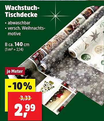 Wachstuch-Tischdecke