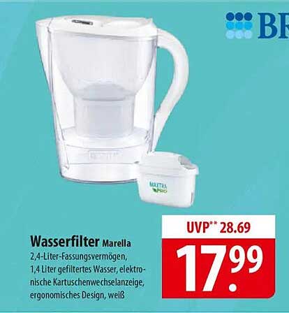 Wasserfilter Marella