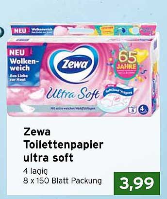 Zewa Toilettenpapier ultra soft