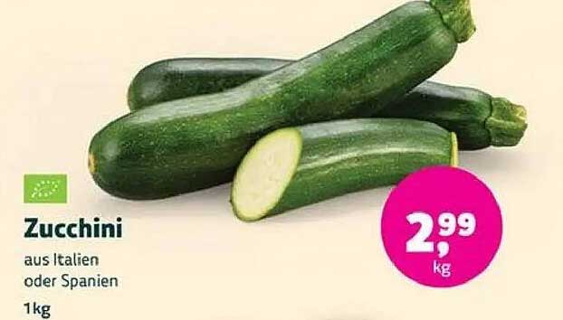 Zucchini aus Italien oder Spanien