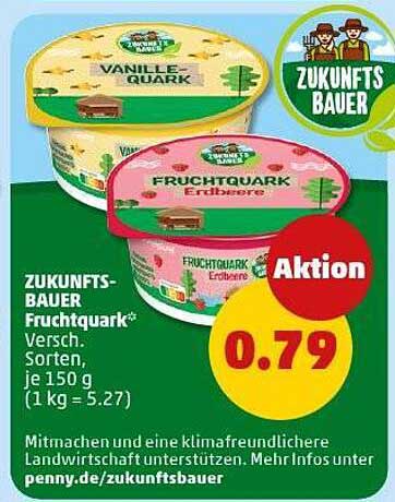 Zukunfts Bauer Fruchtquark (versch. Sorten, je 150 g)