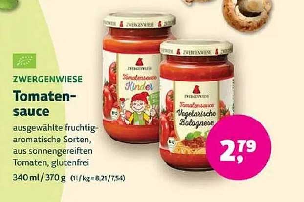 Zwergenwiese Tomatensauce
