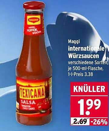 Maggi Flasche 3 Liter
