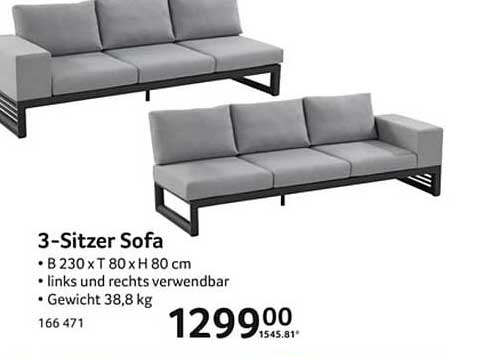 3-Sitzer Sofa