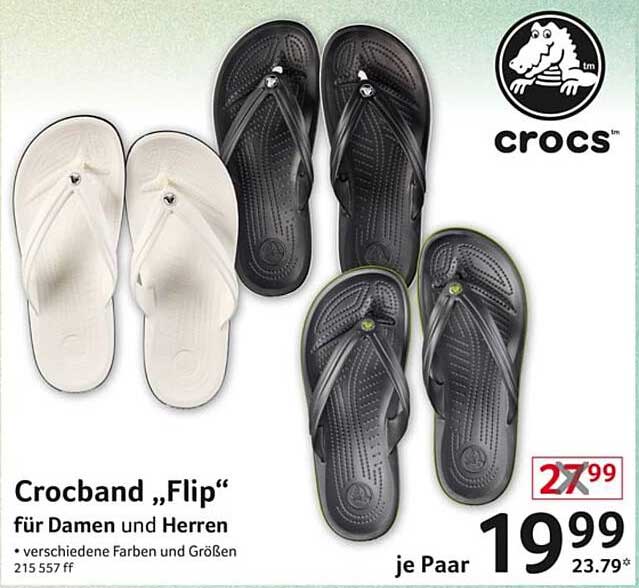 Crocband „Flip“ für Damen und Herren