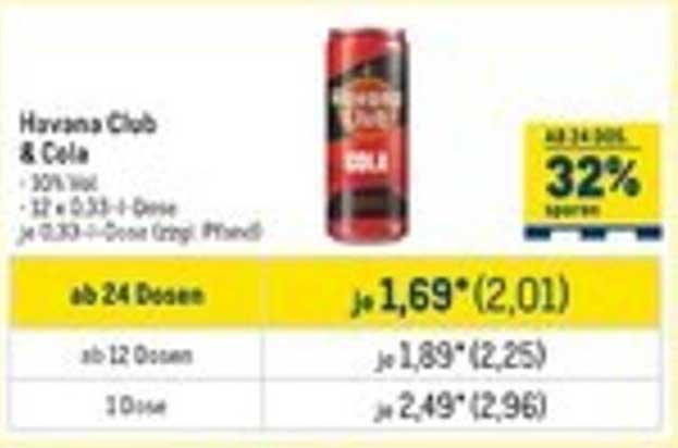 Havana Club & Cola – Erfrischender Genuss für jede Gelegenheit