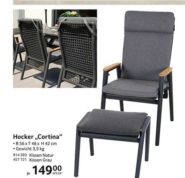 Hocker "Cortina"