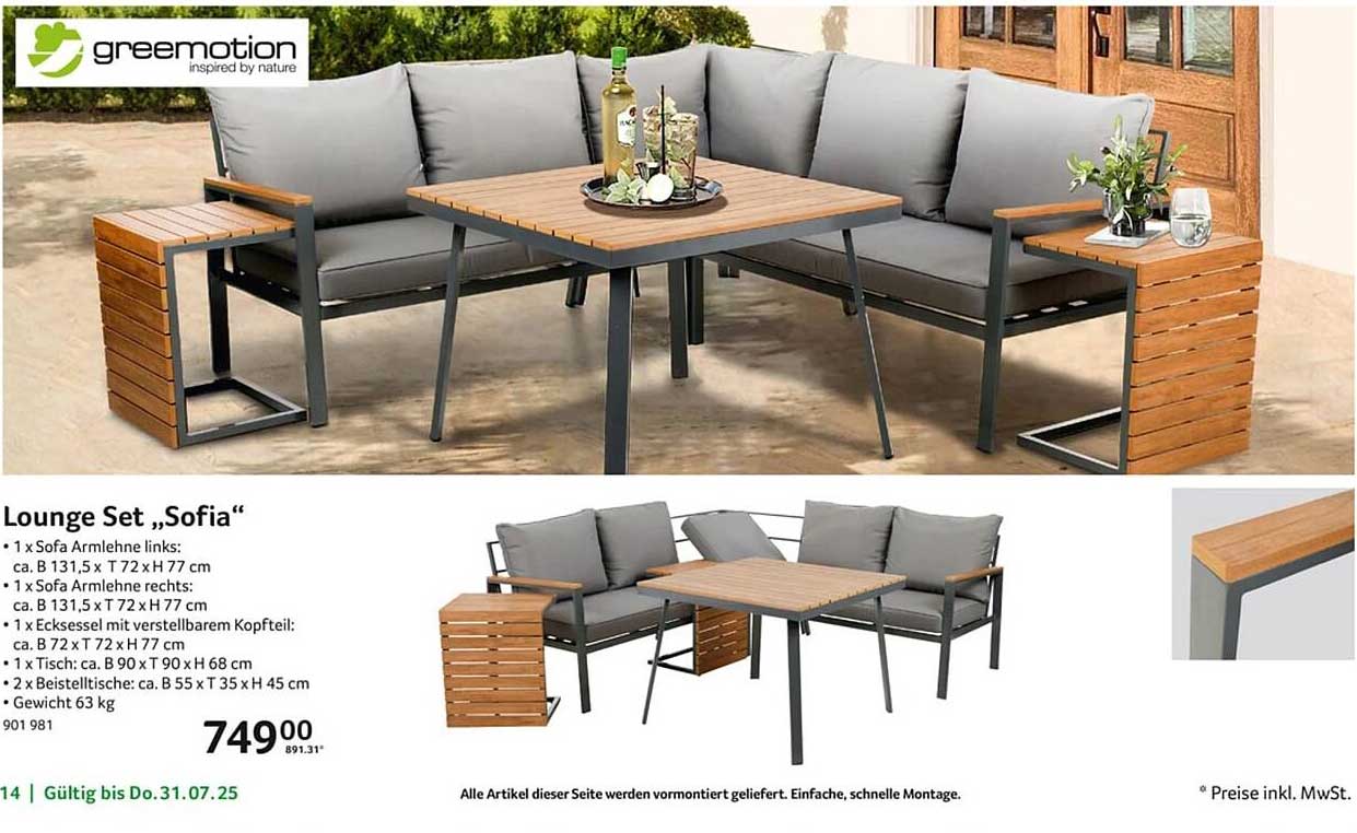 Lounge Set „Sofia“