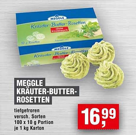 MEGGLE Kräuter-Butter-Rosetten