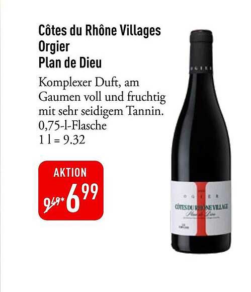 Côtes du Rhône Villages Orgier Plan de Dieu