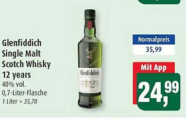 Glenfiddich Single Malt Scotch Whisky 12 years