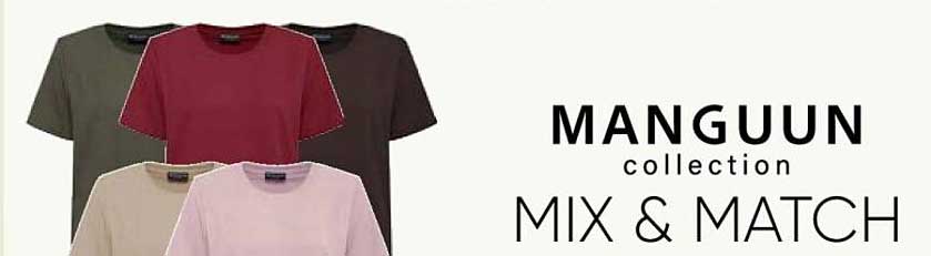 MANGUUN collection MIX & MATCH