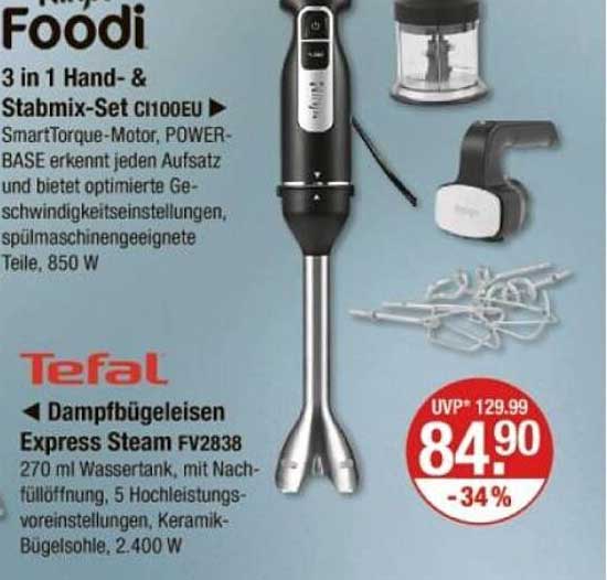 3 in 1 Hand- & Stabmix-Set C100EU
