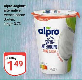 Alpro Joghurt-alternative Verschiedene Sorten 400 g