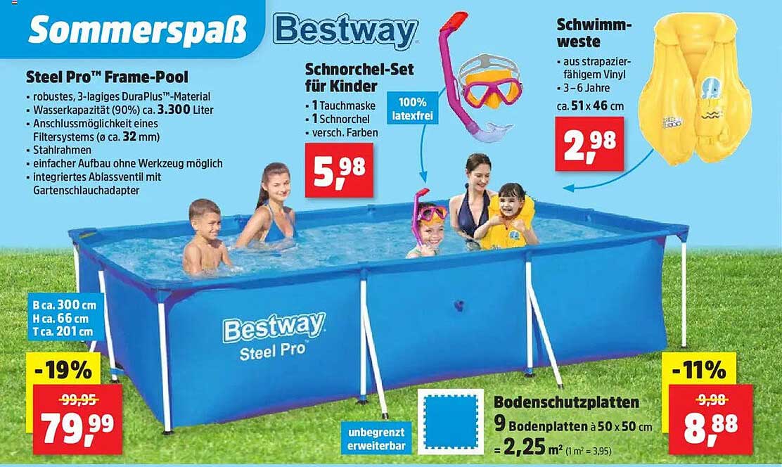 Bestway Steel Pro™ Frame-Pool