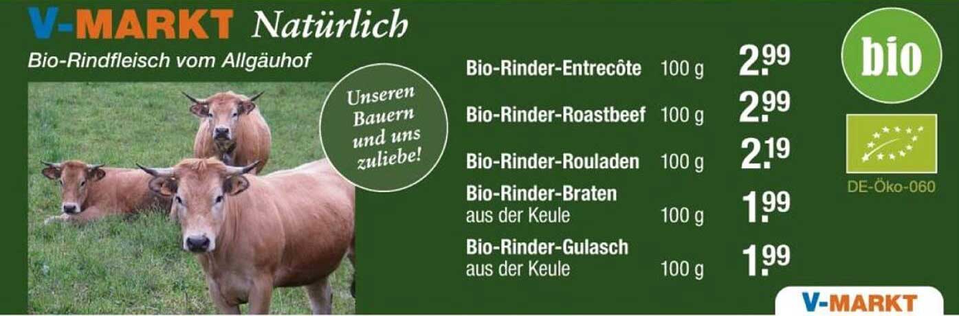 Bio-Rindfleisch vom Allgäuhof