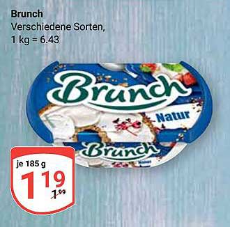 Brunch - Verschiedene Sorten, 185 g