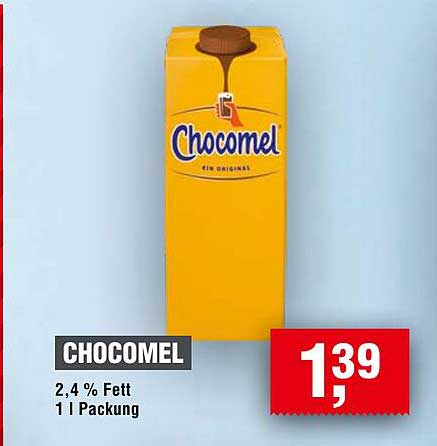 Chocomel 1 L Packung für nur 1,39 €