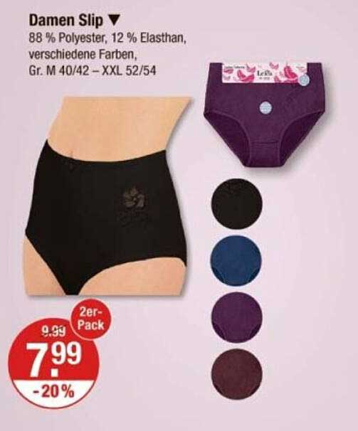 Damen Slip 2er-Pack – jetzt im Angebot!