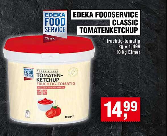 EDEKA FOODSERVICE CLASSIC TOMATENKETCHUP