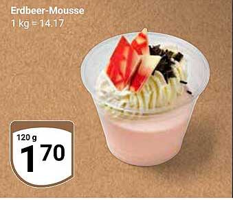 Erdbeer-Mousse 120 g zum attraktiven Preis