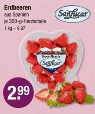 Erdbeeren aus Spanien - SweetHeart-Sorte
