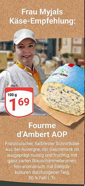 Fourme d'Ambert AOP