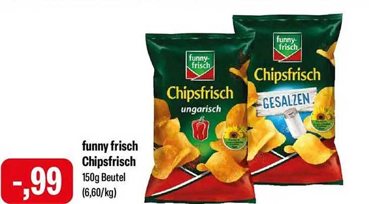 funny frisch Chipsfrisch 150g Beutel