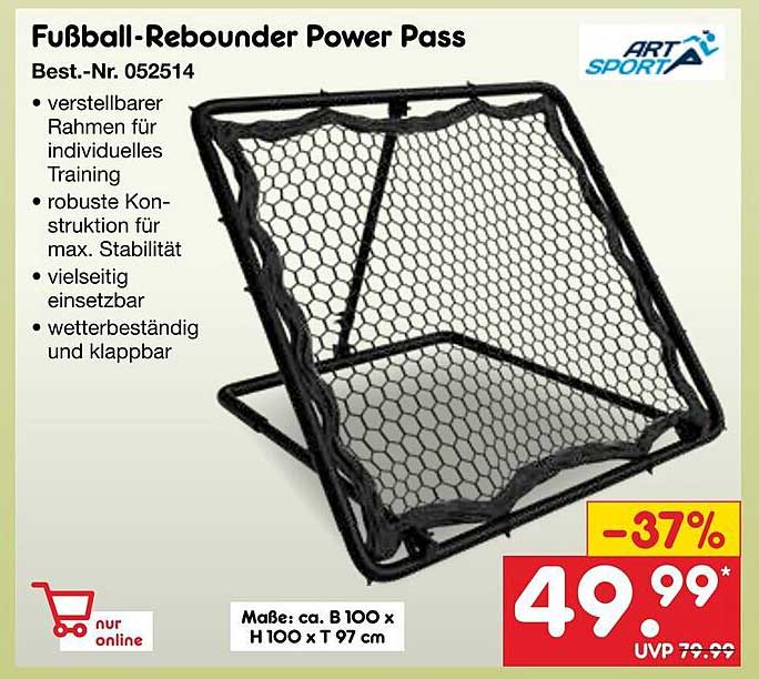 Fußball-Rebounder Power Pass