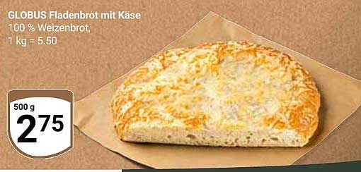 GLOBUS Fladenbrot mit Käse