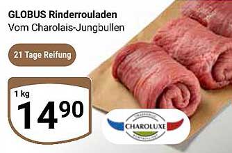 GLOBUS Rinderrouladen Vom Charolais-Jungbullen