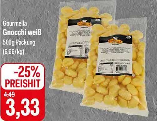 Gourmella Gnocchi weiß 500g Packung