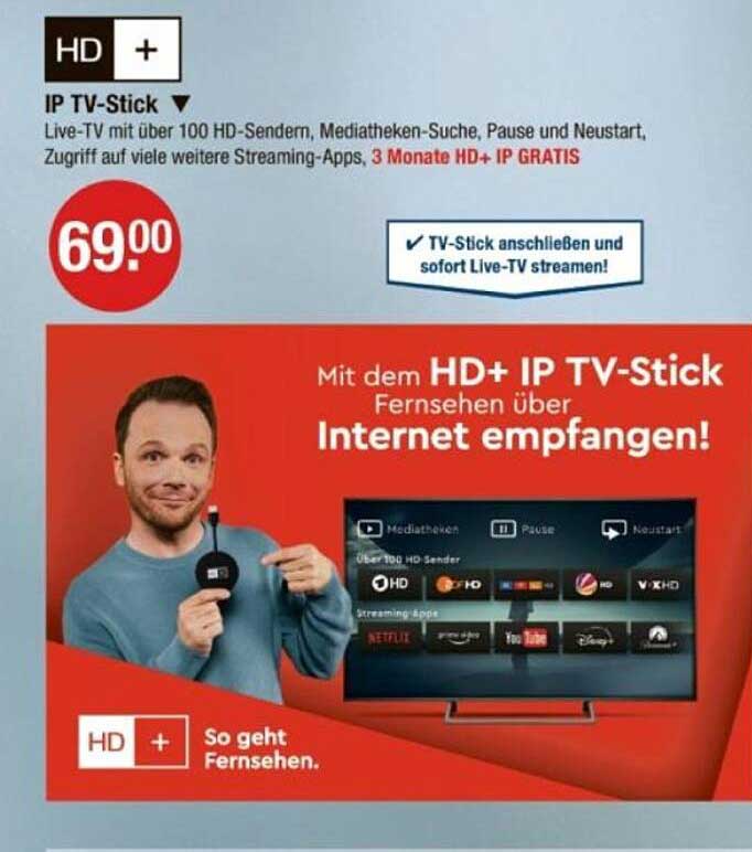 HD+ IP TV-Stick