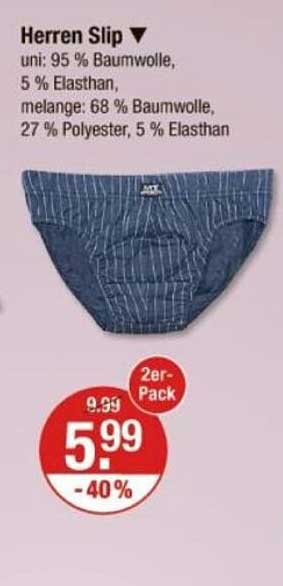Herren Slip 2er-Pack - Stylisch und Bequem