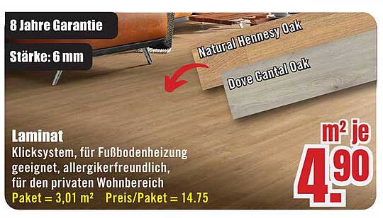 Hochwertiger Laminatboden für Ihr Zuhause