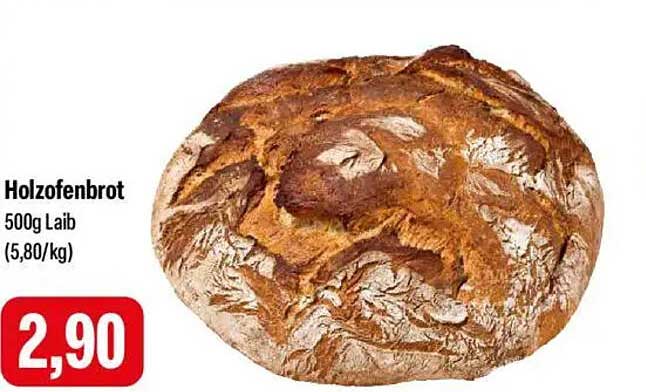 Holzofenbrot 500g Laib (5,80/kg)