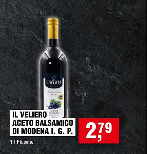 IL VELIERO Aceto Balsamico di Modena I. G. P.