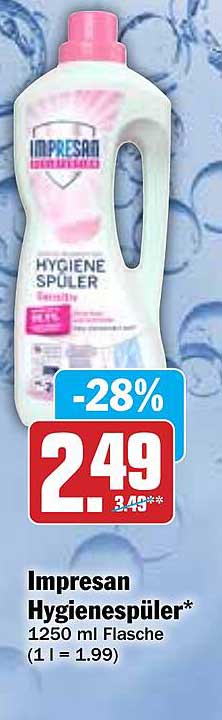 Impresan Hygienesprüler 1250 ml Flasche