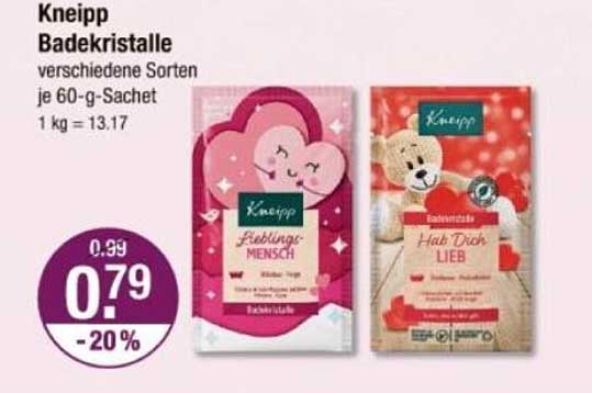Kneipp Badekristalle - Lieblings Mensch & Hab Dich Lieb