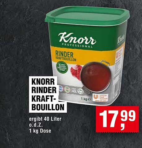 Knorr Rinder Kraft-Bouillon 1 kg Dose