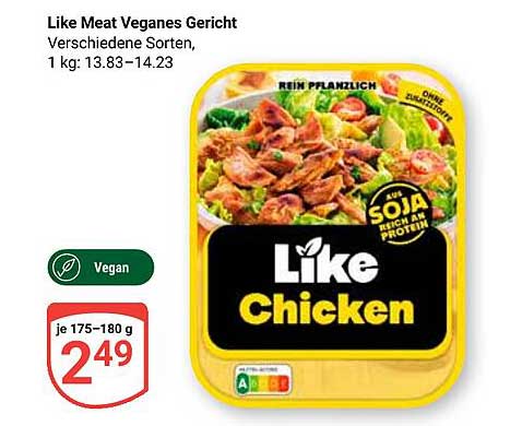 Like Meat Veganes Gericht