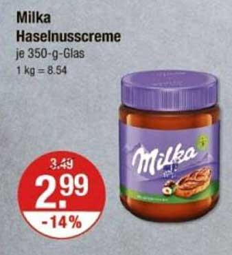 Milka Haselnusscreme 350 g