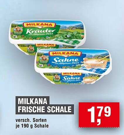 MILKANA FRISCHE SCHALE
