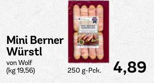 Mini Berner Würstl von Wolf