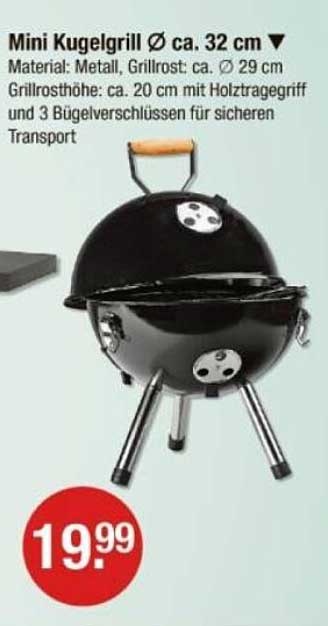Mini Kugelgrill Ø ca. 32 cm